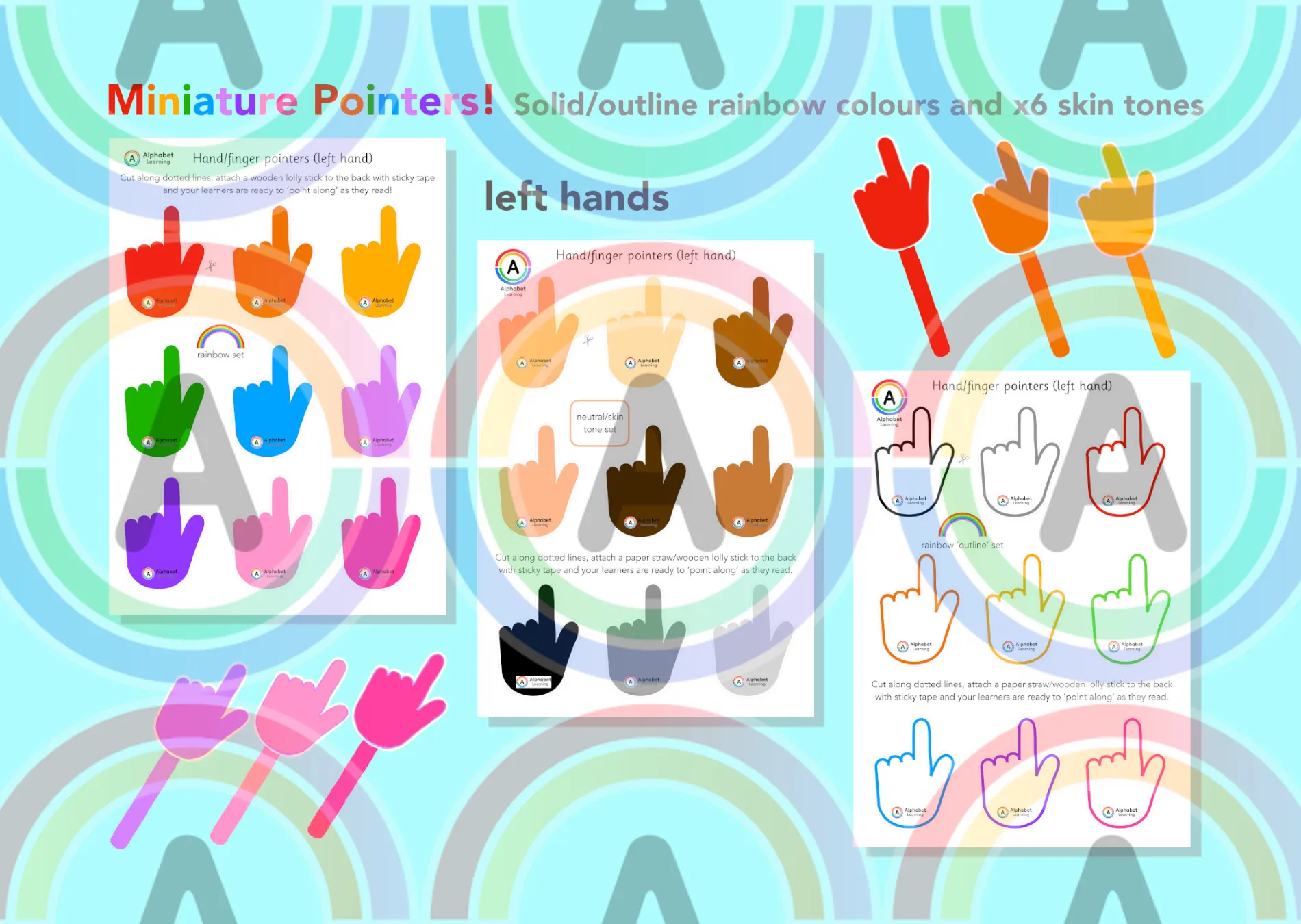 Pointers! Left hand/finger main preview