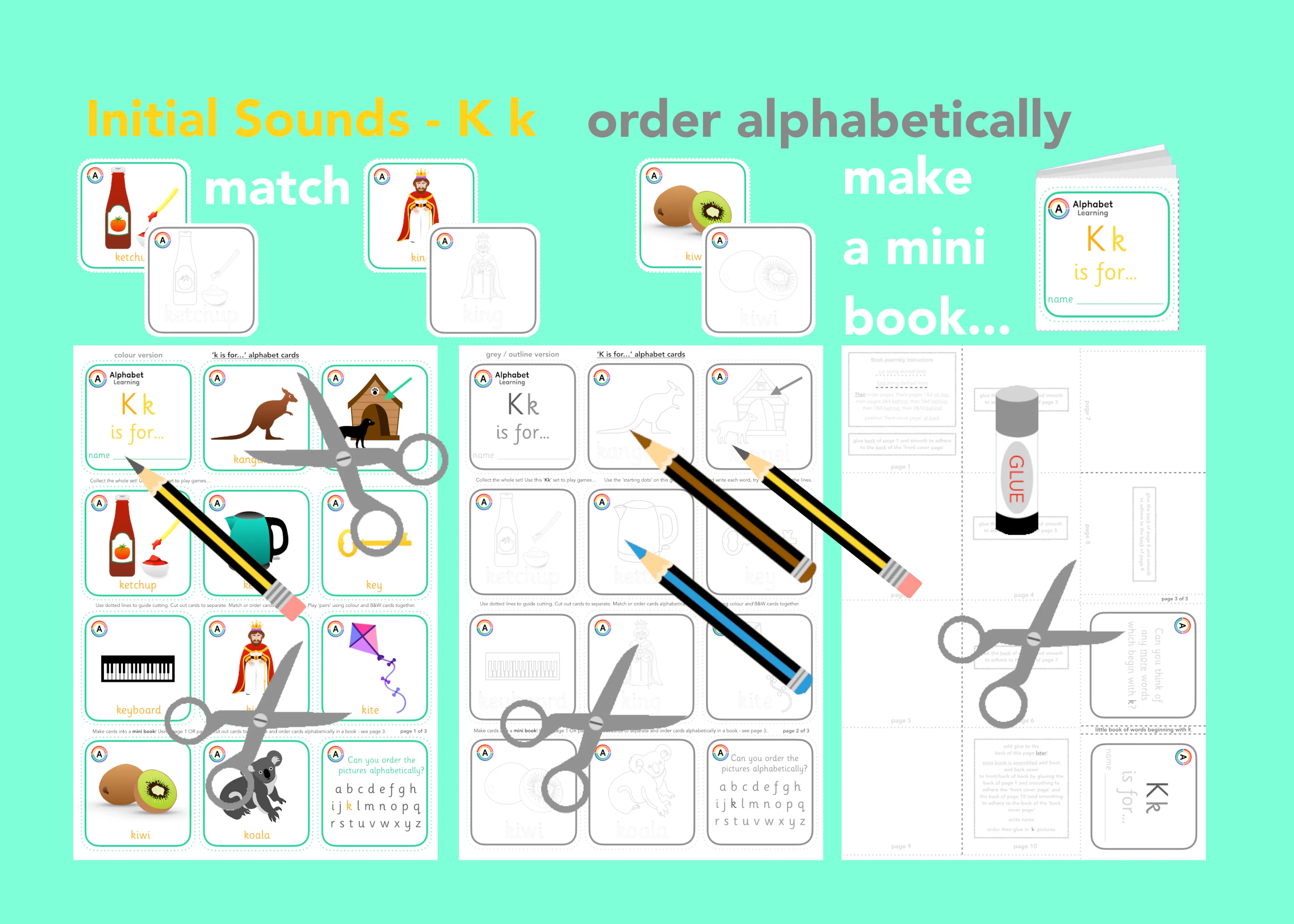 K is for... What begins with the letter 'k'? main preview