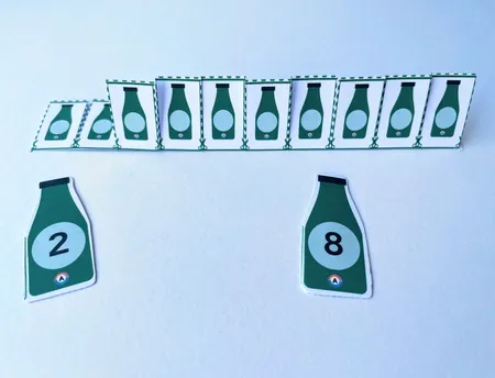 Number bonds to 10 matching Green Bottles additional preview 4
