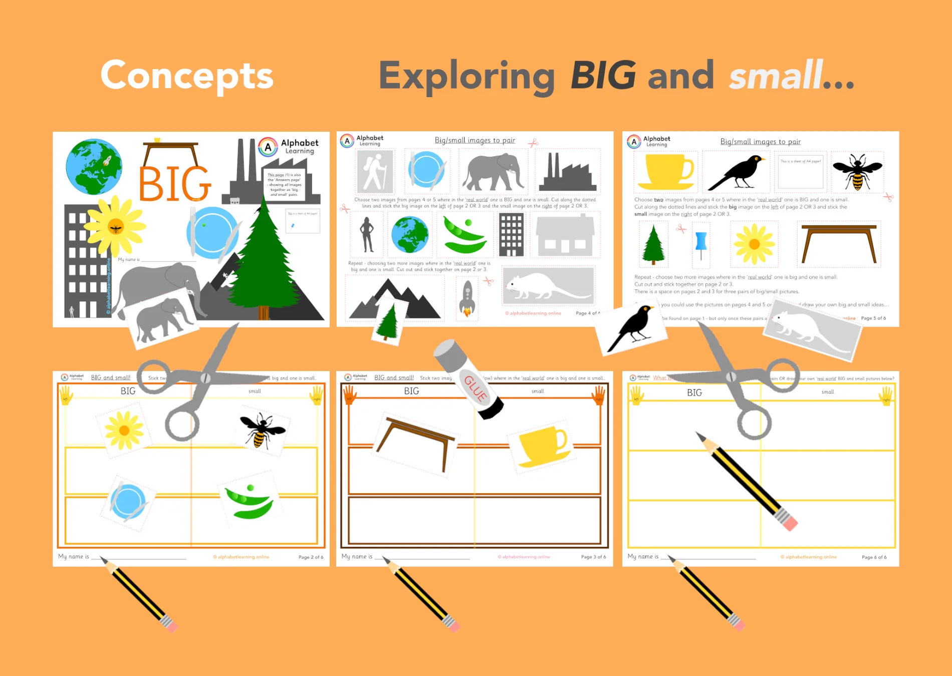 Exploring Concepts - BIG and small!