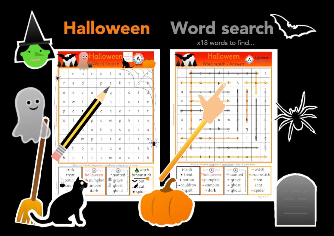 Wordsearch - Halloween