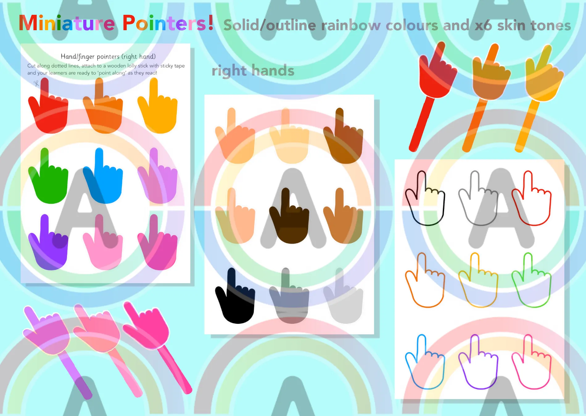 Pointers! Right hand/finger main preview