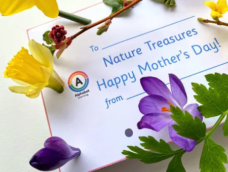 Mother's Day Nature Activity - collect nature treasures additional preview 4