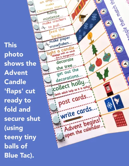 Christmas Countdown - Advent Calendar Candle additional preview 2