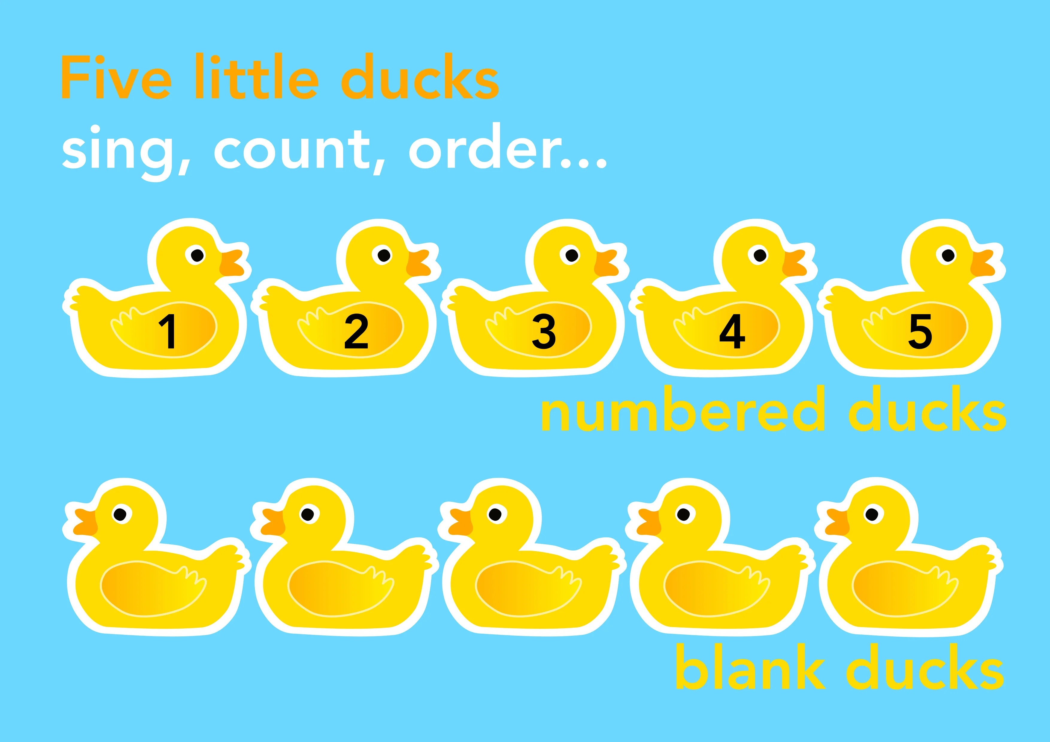 Five Little Ducks - Counting to 5