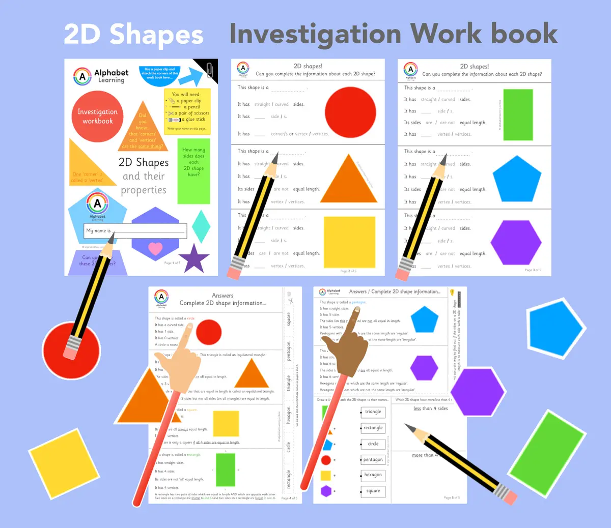 Shapes (2D Shapes) Investigation main preview