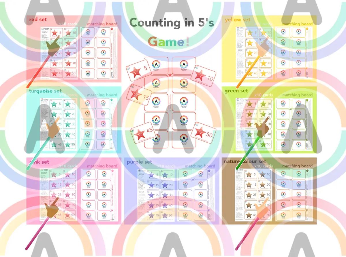 Counting in 5's Activity/Game main preview
