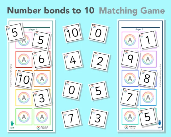 Number bonds to 10 (Two player Game)