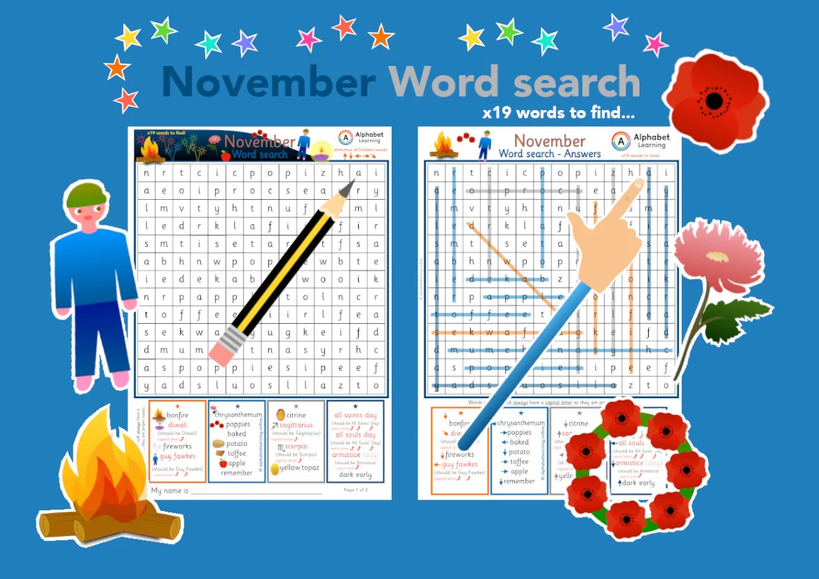 Wordsearch - November