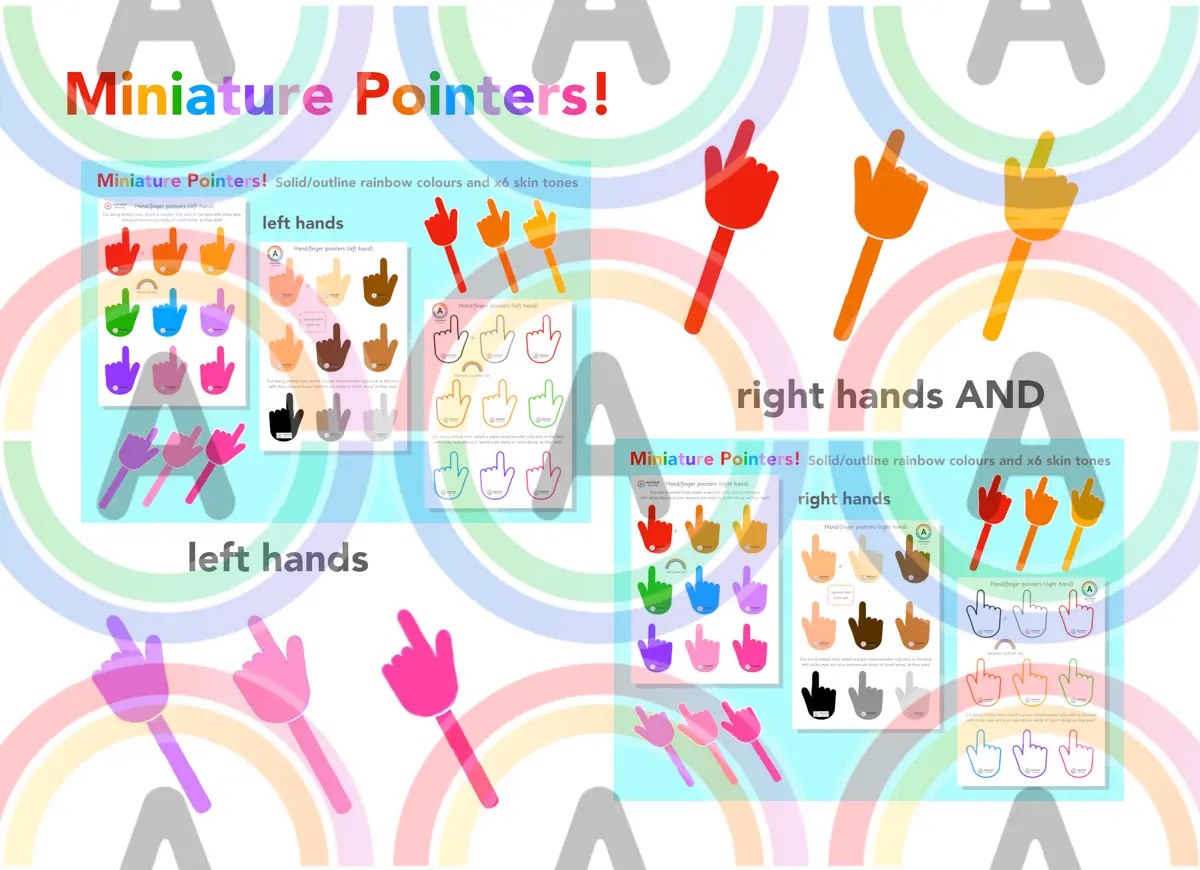 Pointers! Left AND right hands/fingers main preview
