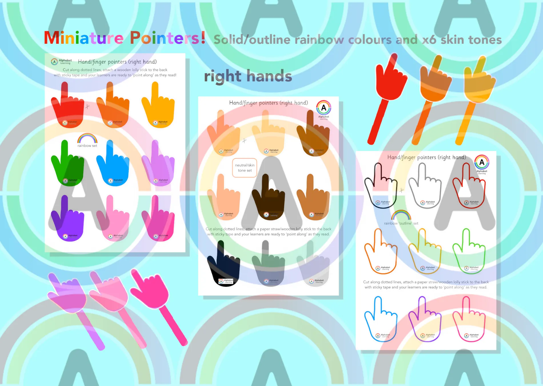 Pointers! Right hand/finger main preview