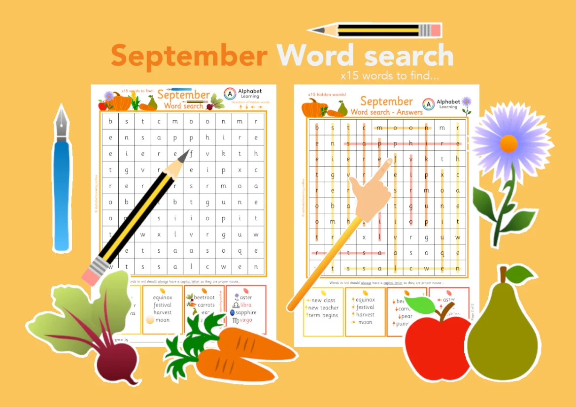 Wordsearch - September