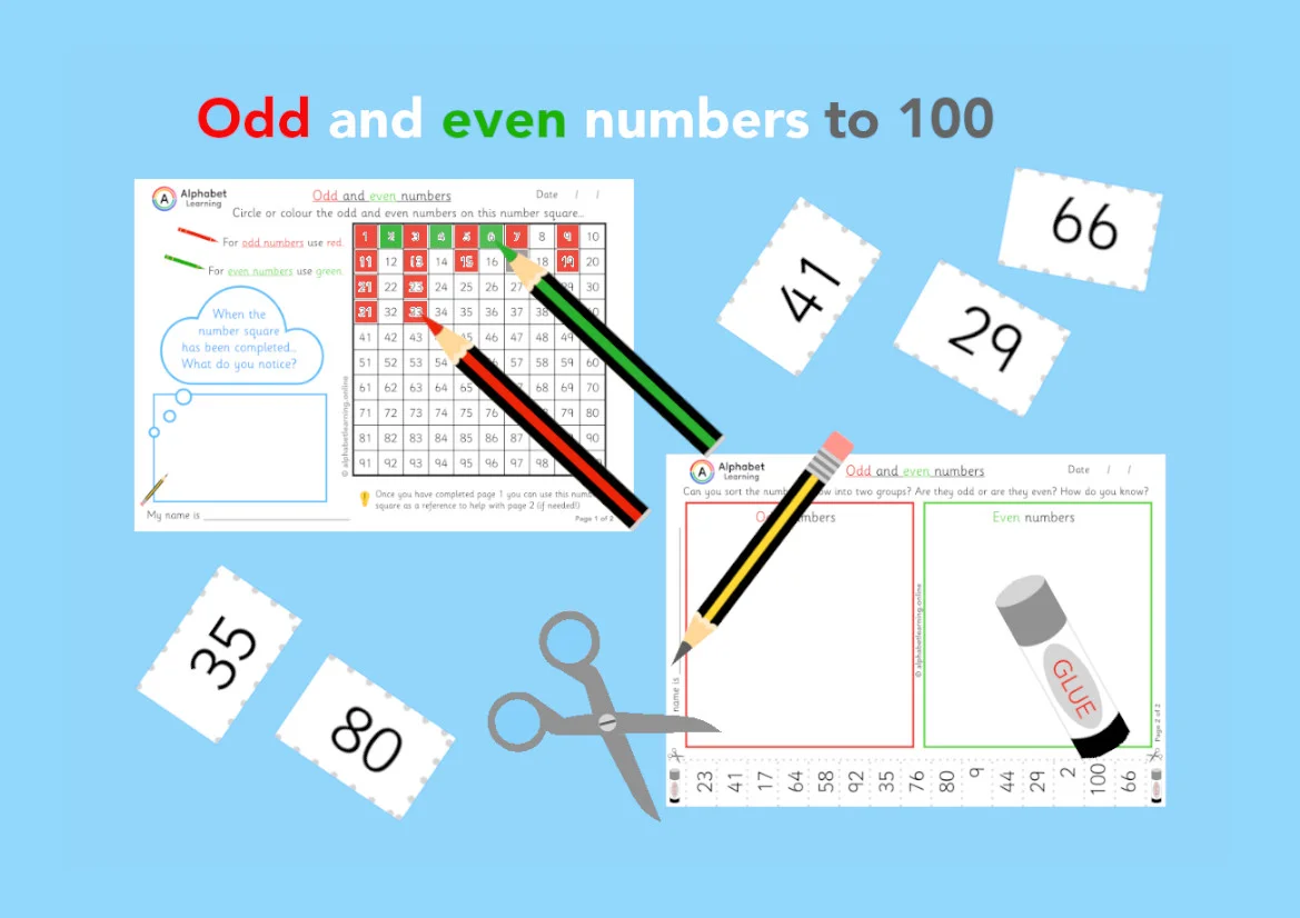 Odd Even number investigation (to 100)