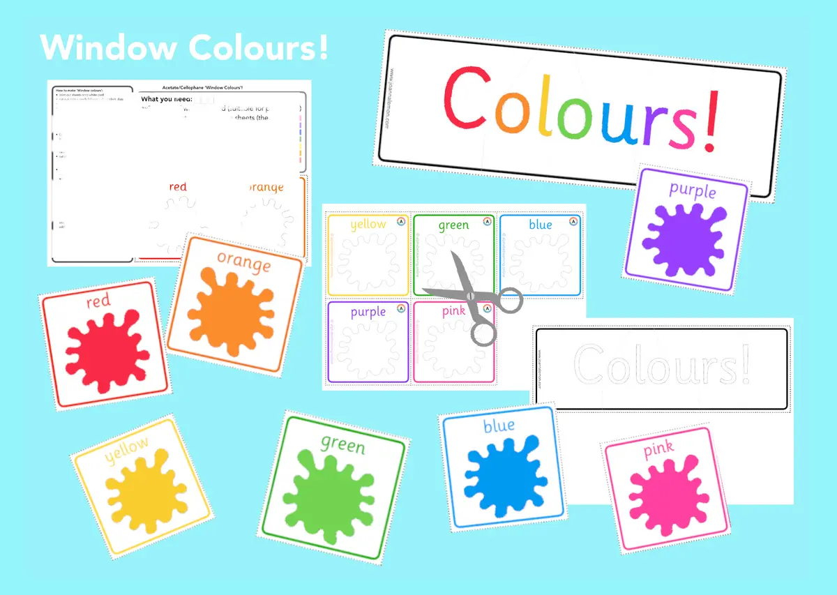 Colours for window display main preview